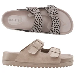 Slides | Sandals^holster StrideBundle- Cheetah/Beige