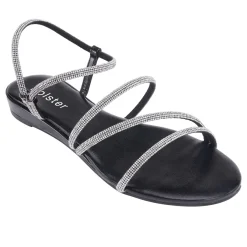 Slides | Sandals^holster SundanceLowWedge&VivaLowWedgeBundle- Beige/Black