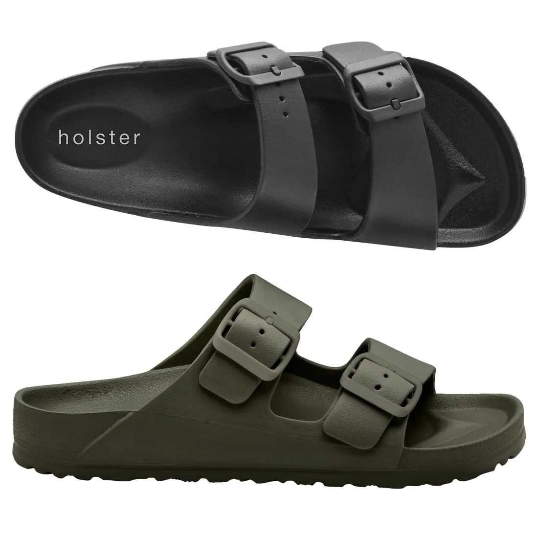 Adults | Slides^holster SundreamerBundle- Black/Khaki