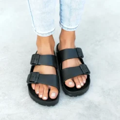 Adults | Slides^holster SundreamerBundle- Black/Seagrass