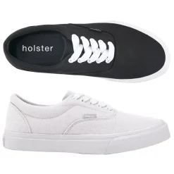 Adults | Canvas & Sneakers^holster VertBundle- Black/White