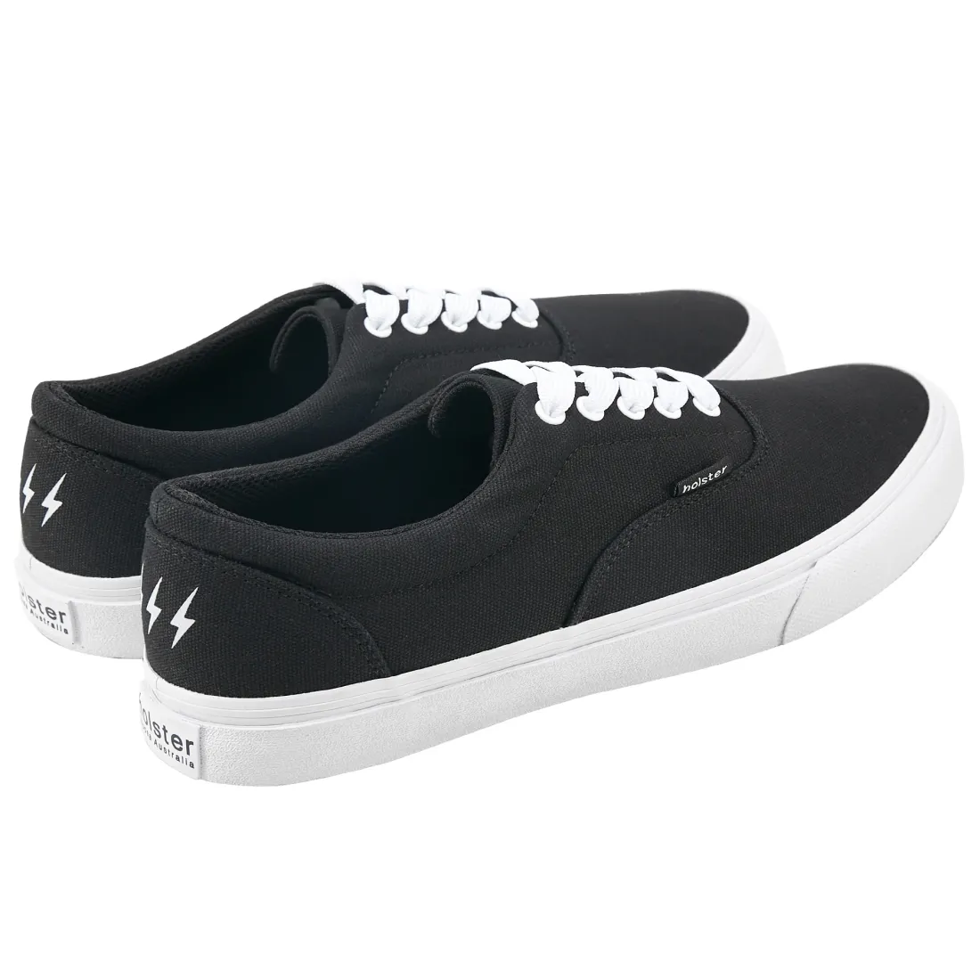 Adults | Canvas & Sneakers^holster VertSneaker- Black