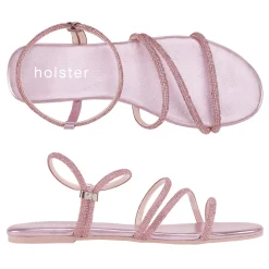 Sandals | Flats^holster VivaBundle- Silver/Pink