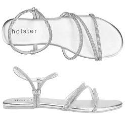 Sandals | Flats^holster VivaBundle- Silver/Pink