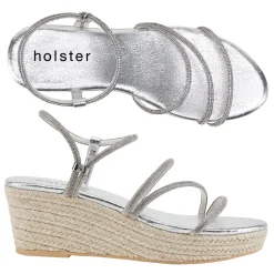Espadrilles | Wedges^holster VivaEspadrille- Silver