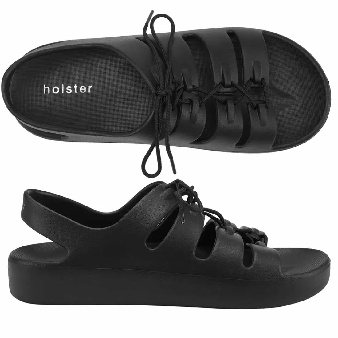 Sandals | Flats^holster VoyagerBundle- Black/Sand