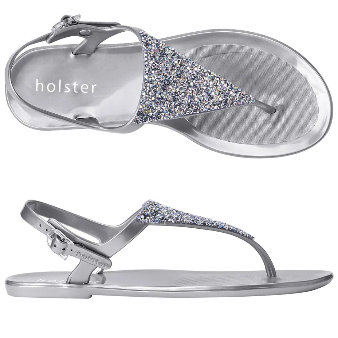 Sandals | Flats^holster Zoey- Silver