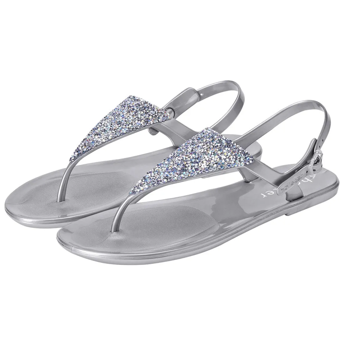 Sandals | Flats^holster Zoey- Silver
